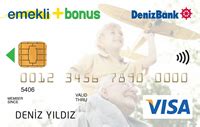 Denizbank emekli bonus kart